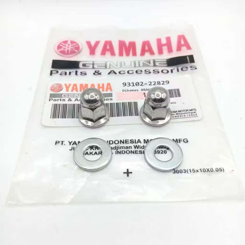 2 Set Mur Knalpot YAMAHA Mio Aerox Nmax Lexi Jupiter Vega Mur Topi Knalpot YAMAHA Anti Selek Harga 2