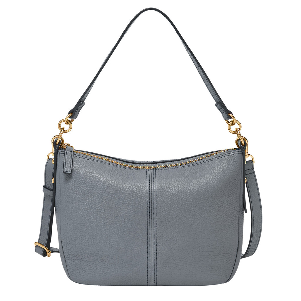 Fossil Jolie Leather Crossbody Bag Nostalgia Blue Tas Wanita ZB7716-450