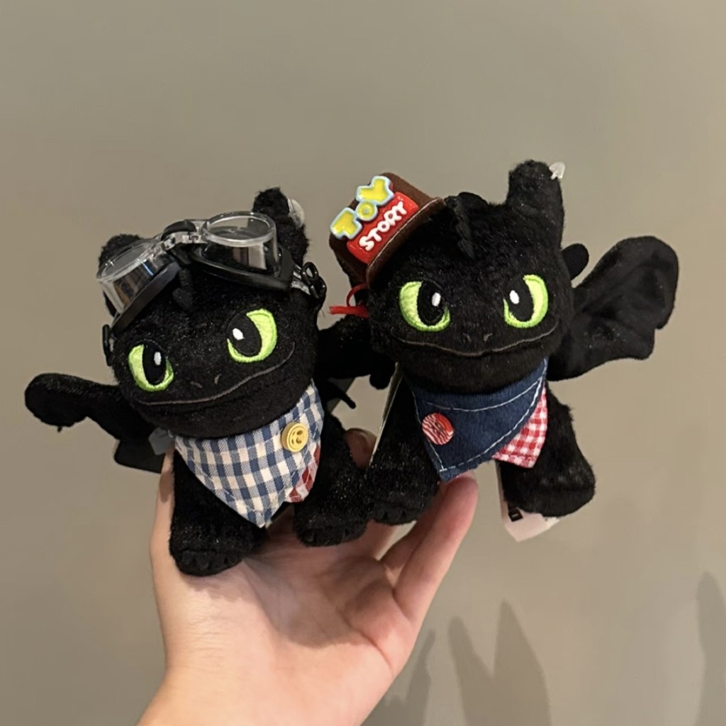 How to Train Your Dragon Toothless Pendant Doll Universal Night Fury Toothless Backpack Keychain