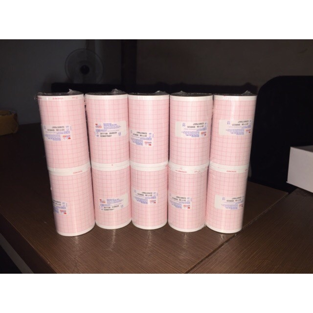 Kertas ekg / 80 x 25m / 80 x 25 / kertas Ekg Roll / kertas ecg / kertas ecg roll / ekg roll 80mm x 2