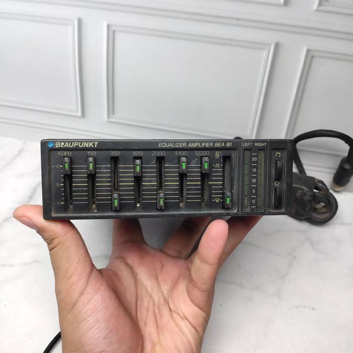 (Tidak Dites) BLAUPUNKT Equalizer Amplifier BEA 80 Vintage