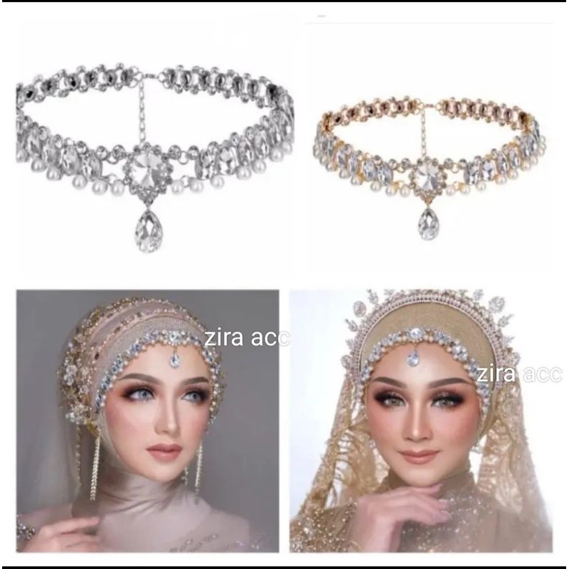 Headpice mewah syahrazad wilda mode collection KB03