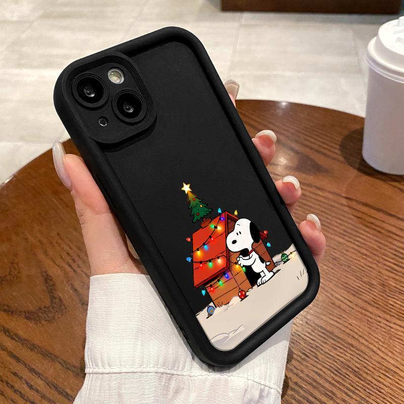 Soft Case OPPO Reno5 4G 5G Reno3 Reno4 F Lite K Z Reno6 Cartoons Snoopy Silicon Antishock