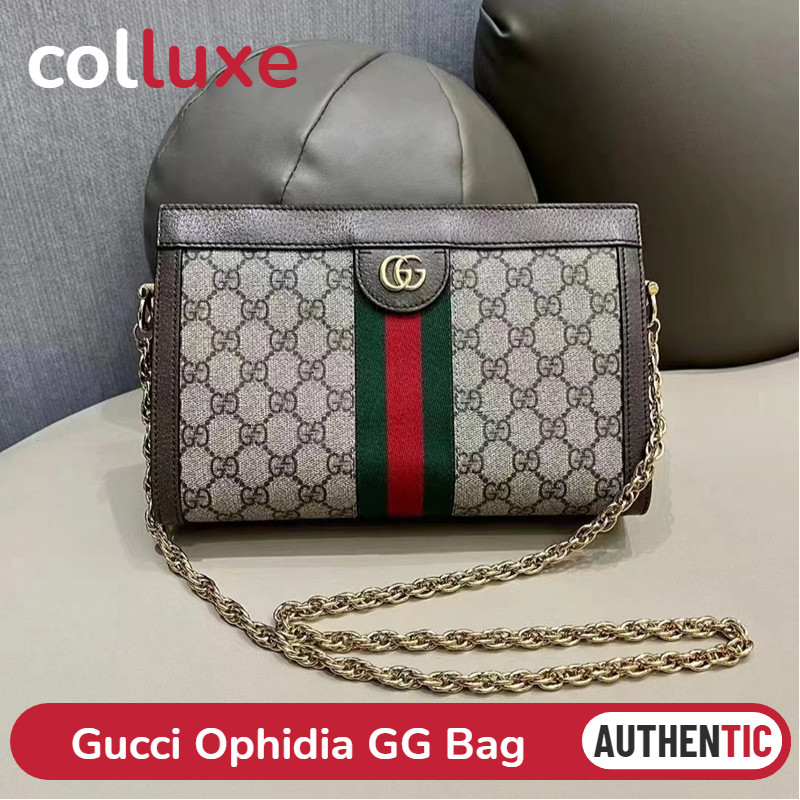 Menyediakan resi  Gucci Ophidia GG Ladies / tas punggung / tas rasul