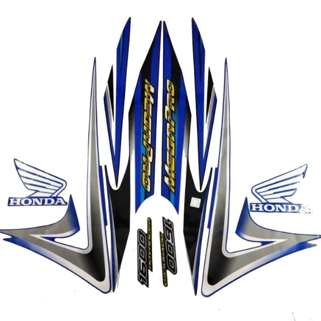 Stiker Striping MEGA PRO 2006 | List Stiker Standar MEGA PRO 2006  terlaris&termurah