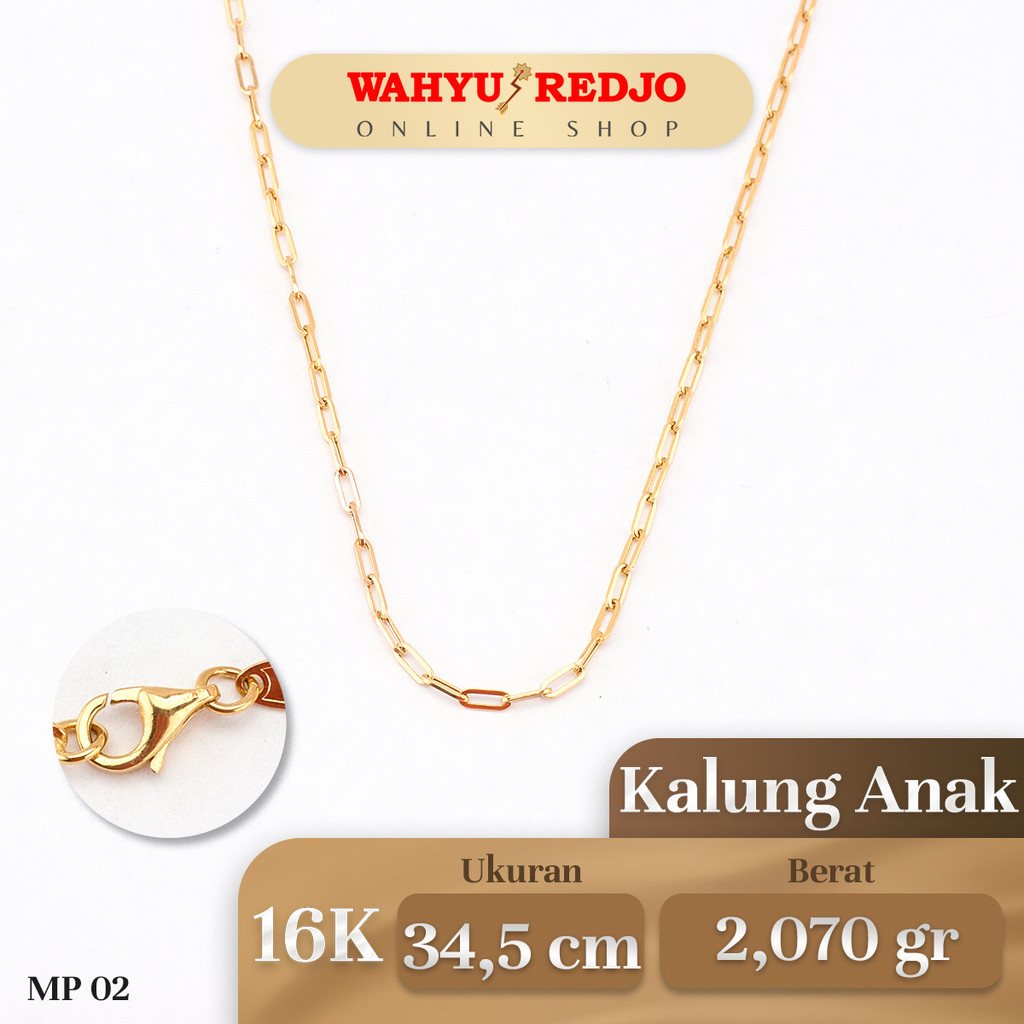 Kalung Emas Anak Kadar 16K Wahyu Redjo KLA-16K-30136602