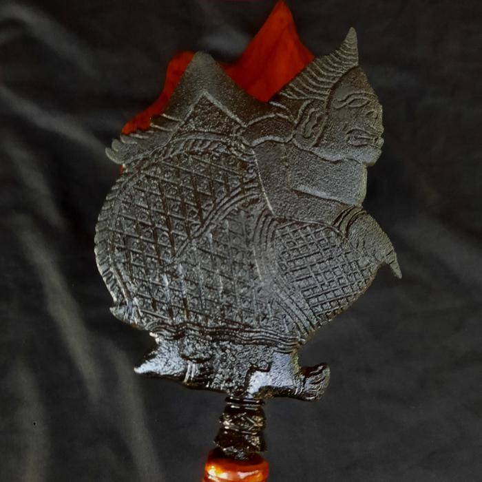 Tombak Kyai ismoyo Kinasih Welas Asih Pamor Keleng Sepuh Wingit