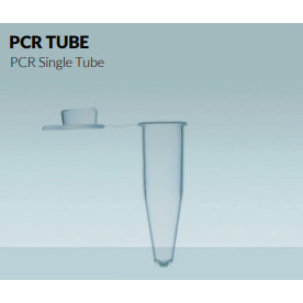 PCR Single Tubes, Frosted Dome Cap, Clear BPCST02-RT-01B Golden Gate