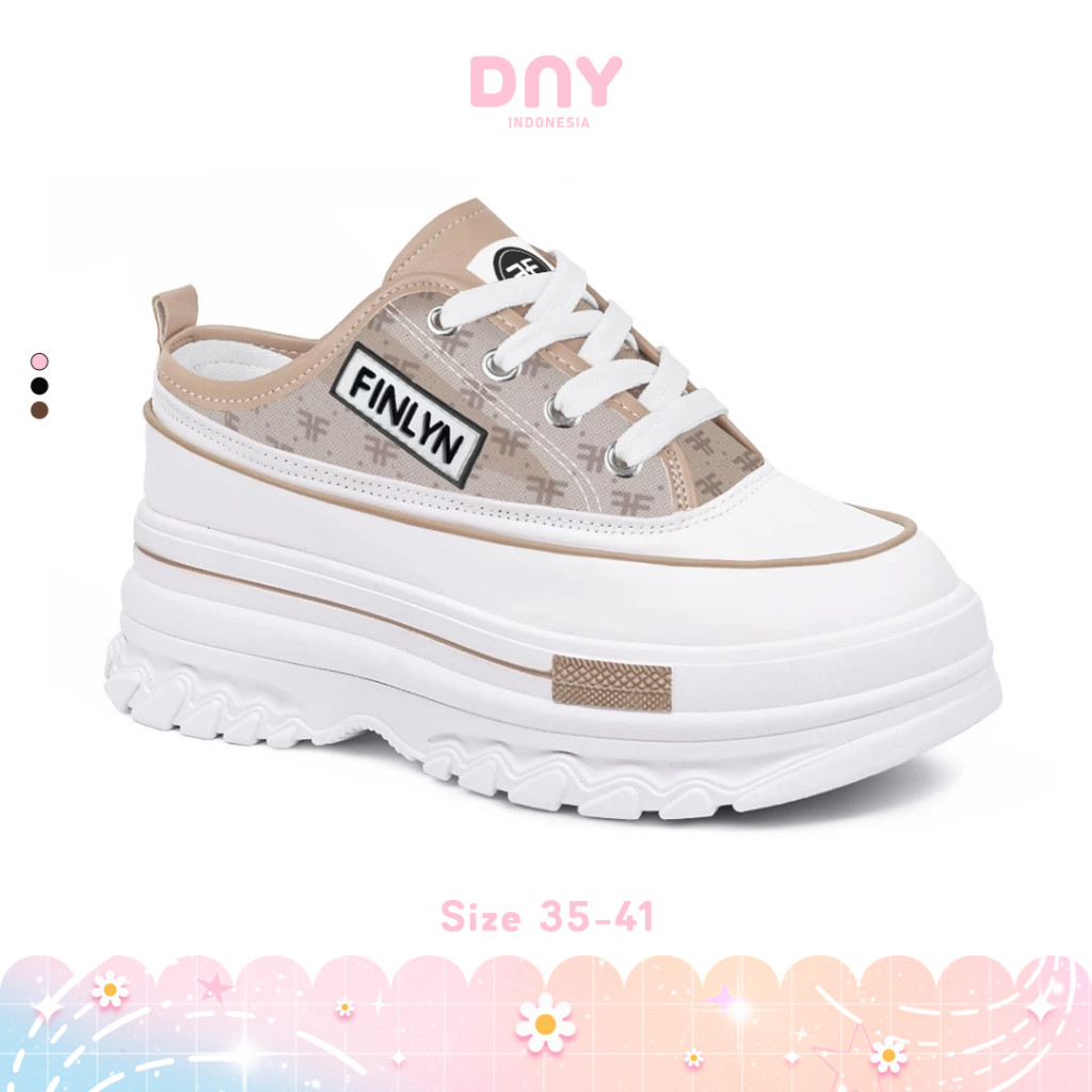 Sepatu DNY Sandal Sepatu Wanita Kekinian Sepatu Sendal Perempuan Tinggi Shoes Import Terbaru 0340