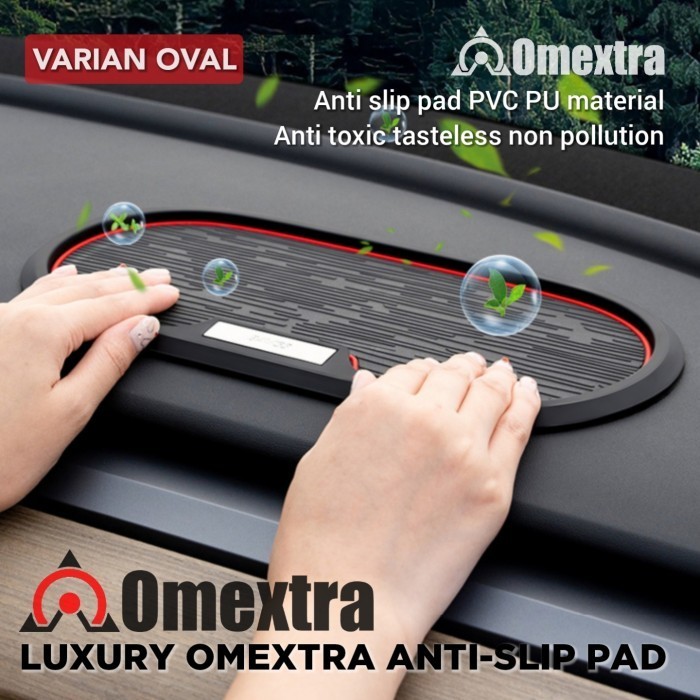 Luxury Anti Slip Pad Omextra Dashboard Anti Slip Mat Cover Dashboard Mobil Karpet Pajangan Tempat hp