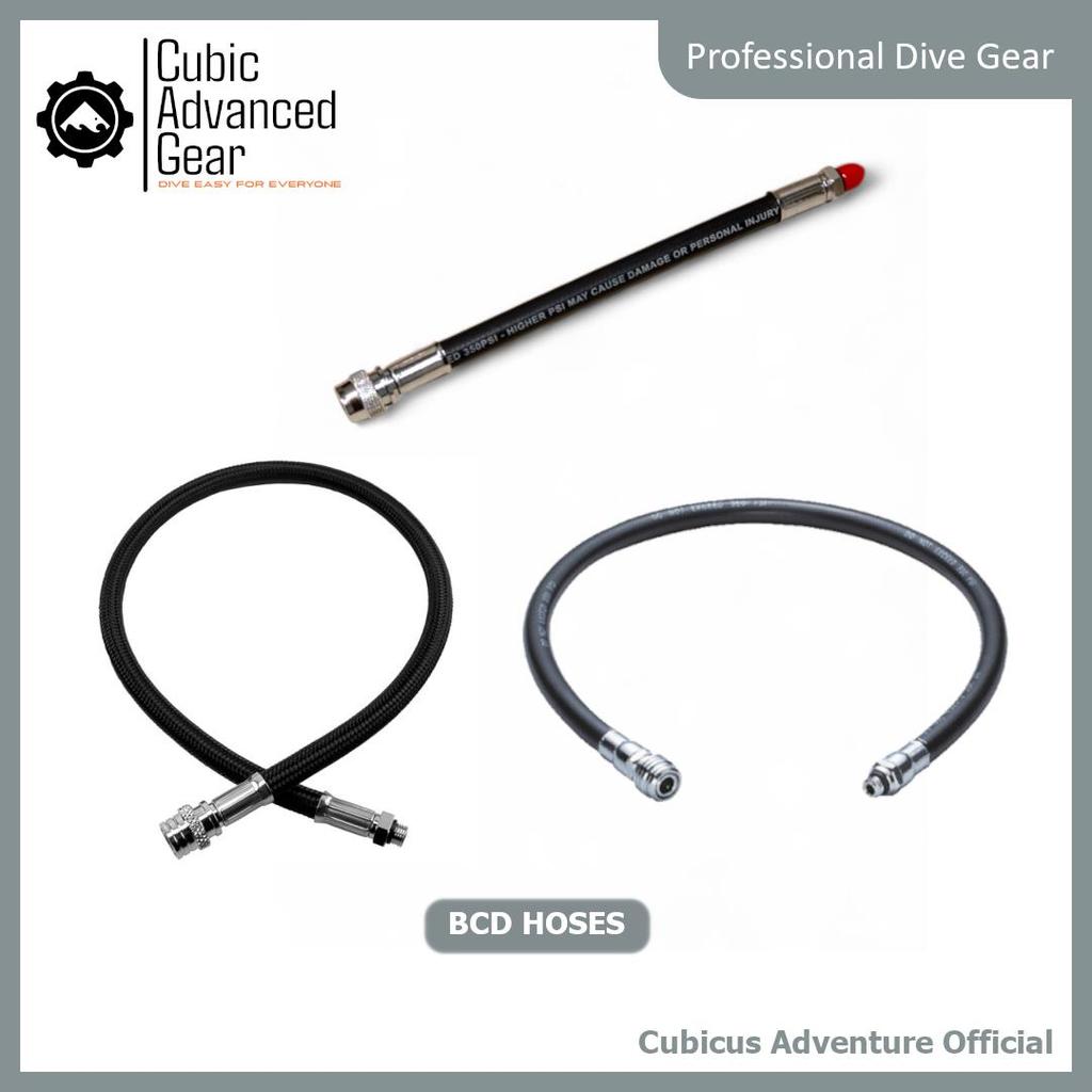 BCD Inflator Low Pressure Hose - Replacement for Scuba Diving BCD