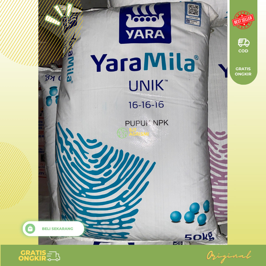 Pupuk Npk Yara Mila Unik 16 16 16 50KG