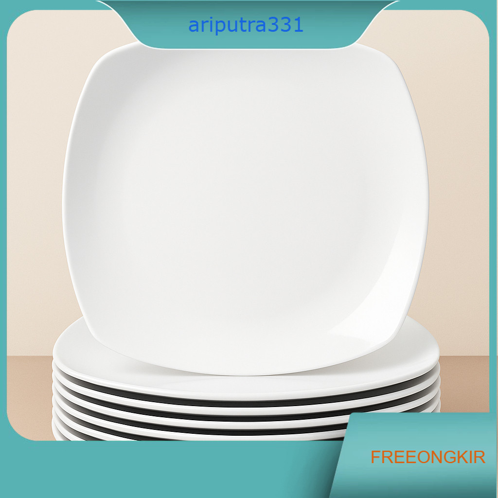 [12 PCS] PIRING MELAMIN JUMBO SEMI MELAMIN 25CM CEPER SEGI SEMI MELAMINE PRASMANAN