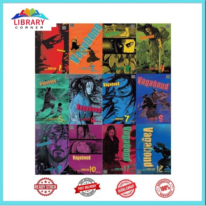 Vagabond (VIZBIG Edition), 12 Book series