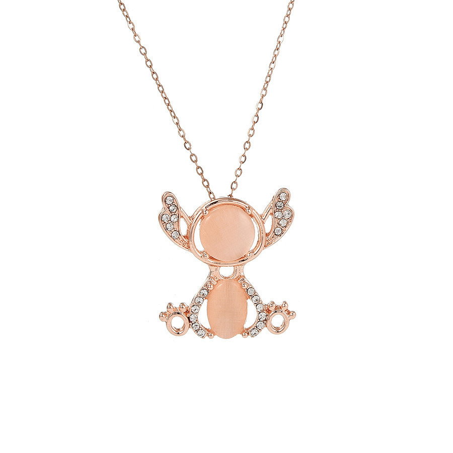 Minimalist and sophisticated feel Necklace Cute Stitch Pendant Necklace Niche Light Luxury Design Se