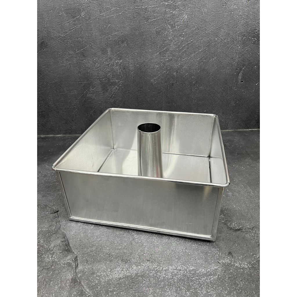 Promo Loyang Chiffon Kotak Bongkar Pasang/ Loyang Cetakan Kue Chiffon Kotak/ Loyang Kotak Bongkar