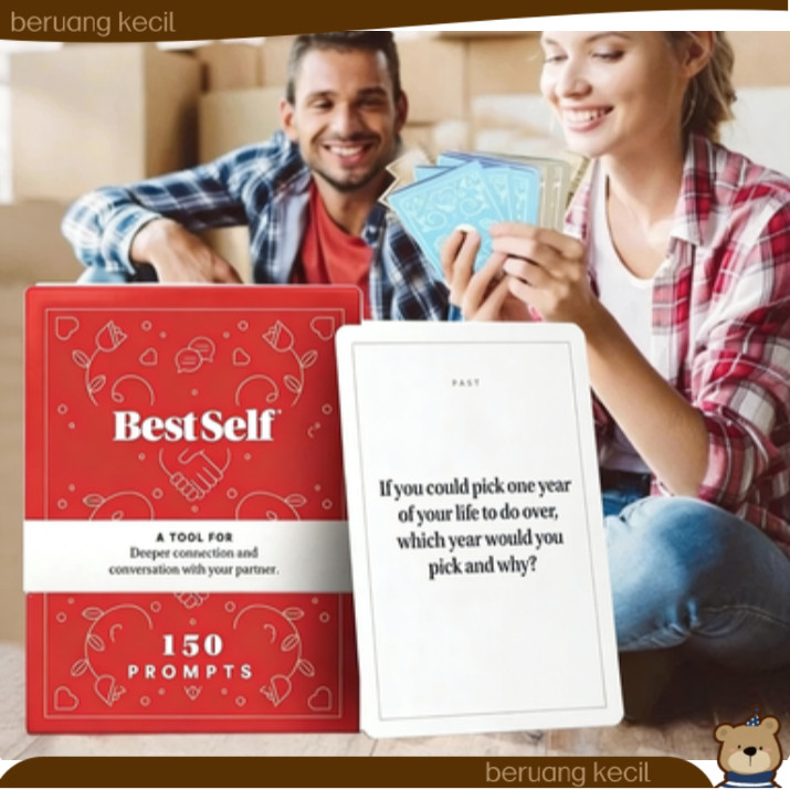 Pasangan Kartu Deeptalk Deep Talk Card Pasangan Kartu Couple Game Card Game Couple Intimacy Deck Car