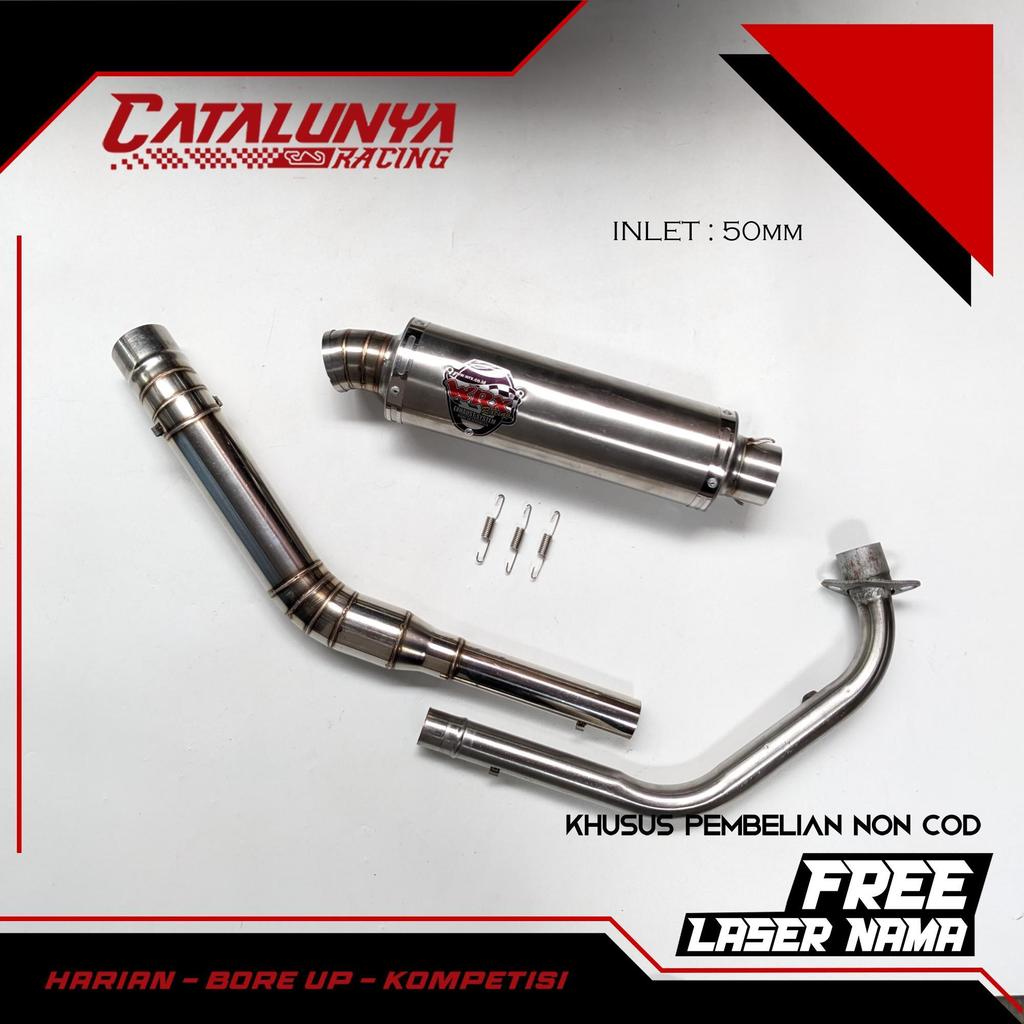 Knalpot Racing WRX K2 Pnp Motor Vixion satria Fu Jupiter MX Sonic MX king CBR dll