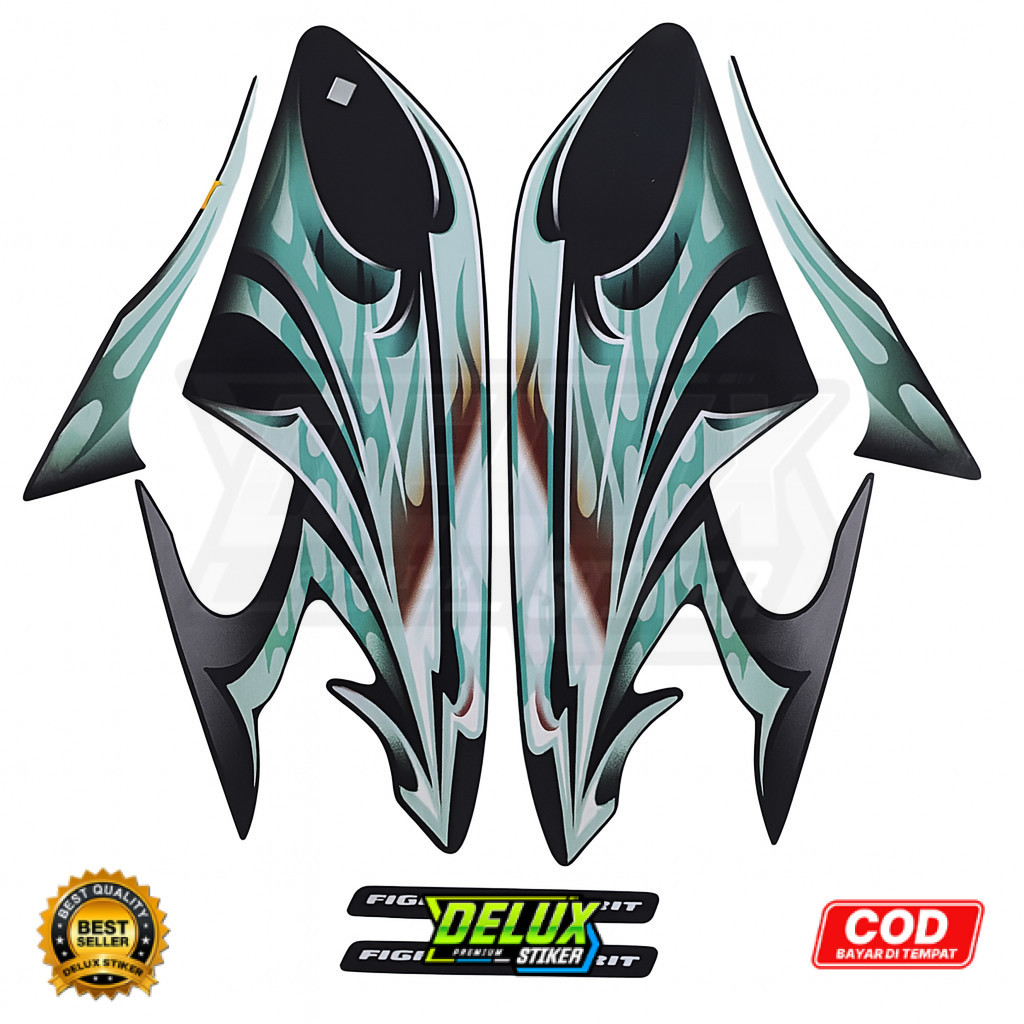 STIKER STRIPING LIS YAMAHA RX KING  2006