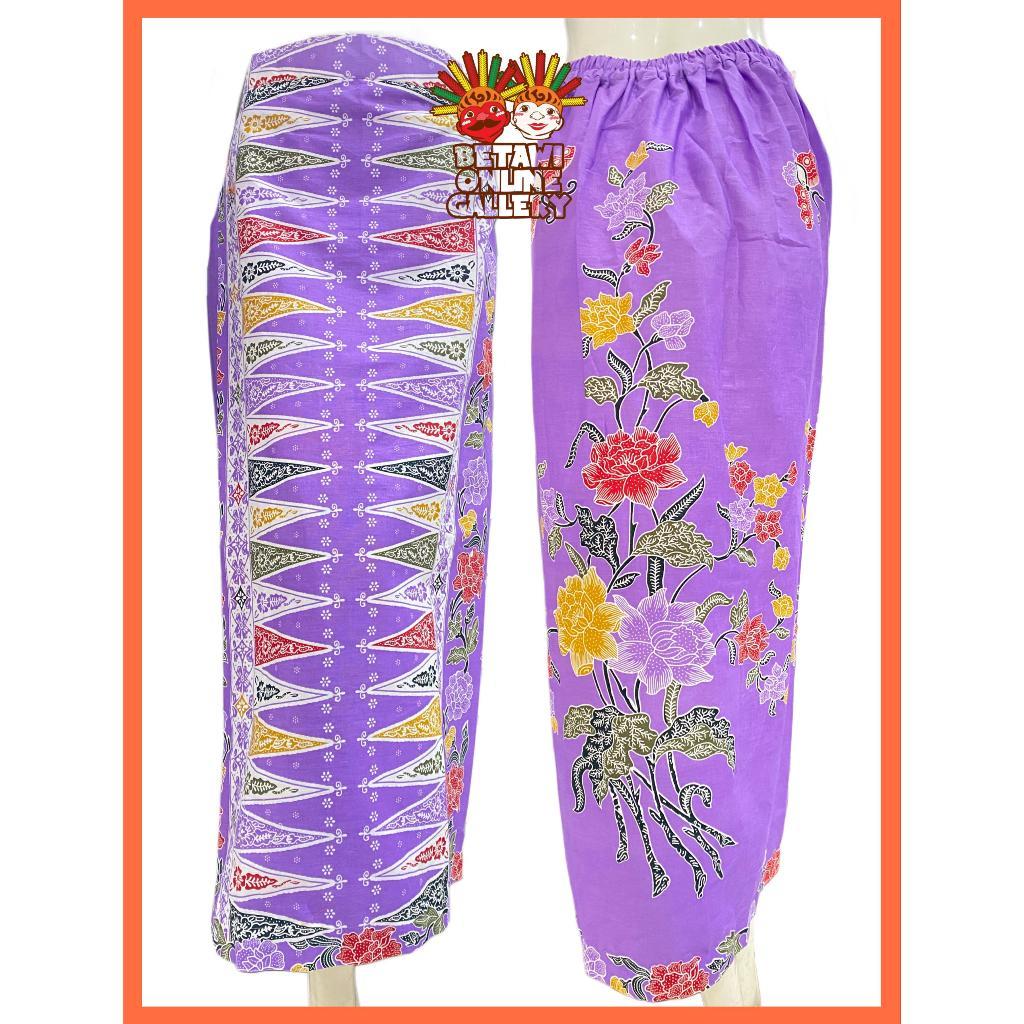 Rok Batik Betawi / Rok Span Tumpal Batik Betawi / Rok Batik Span