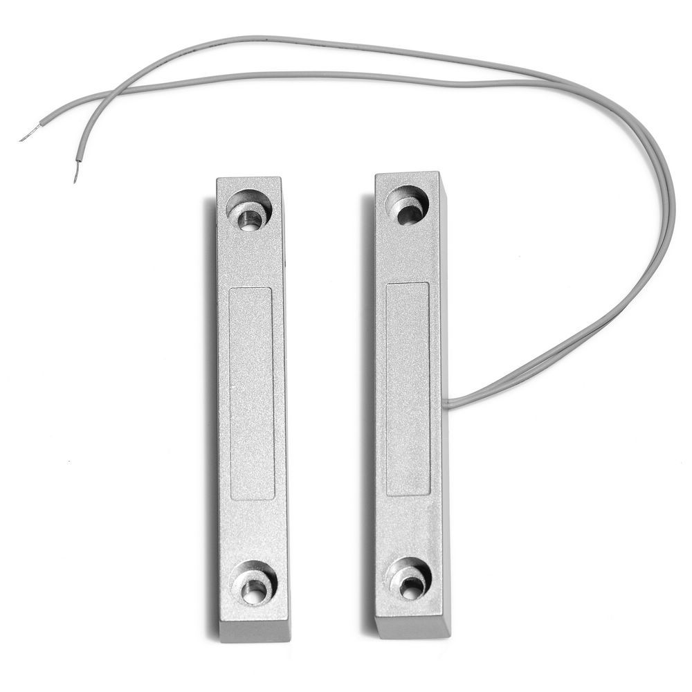 1Pcs Sensor Magnetik Berkabel Logam, Alarm Pembuka Jendela, Reed Switch NC, Output Kontak Kering, Se
