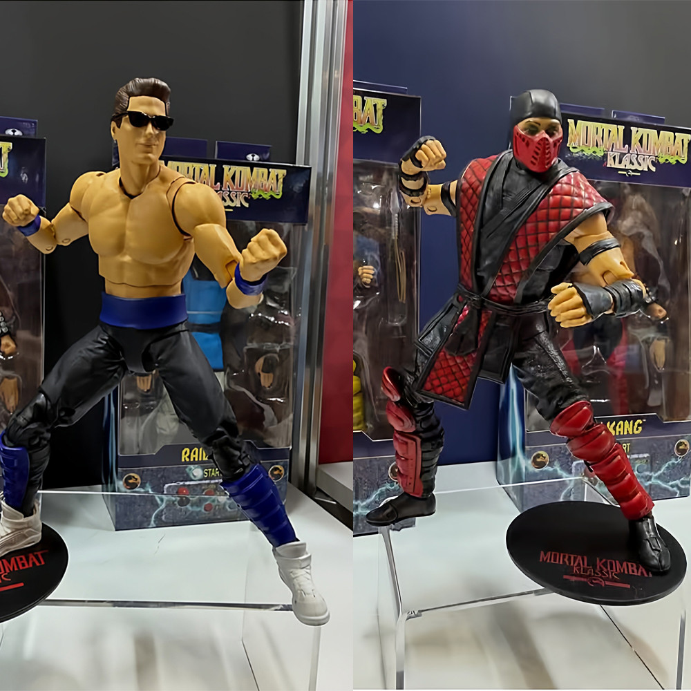 Mcfarlane Toys Mortal Kombat 7in Klassics Wv4 Johnny Cage/Ermac Action Figure ﻿Garage Kit Model Doll