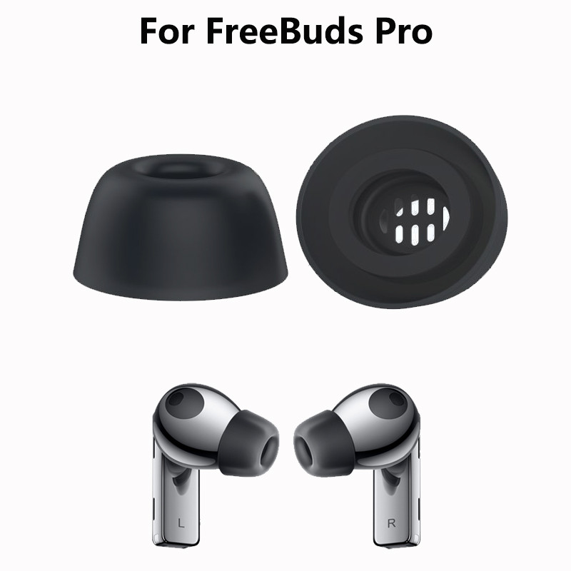 2Pairs Ear Pads Earphone Silicone Case For Huawei Freebuds Pro Covers Eartips Ear Caps Cushion Earti