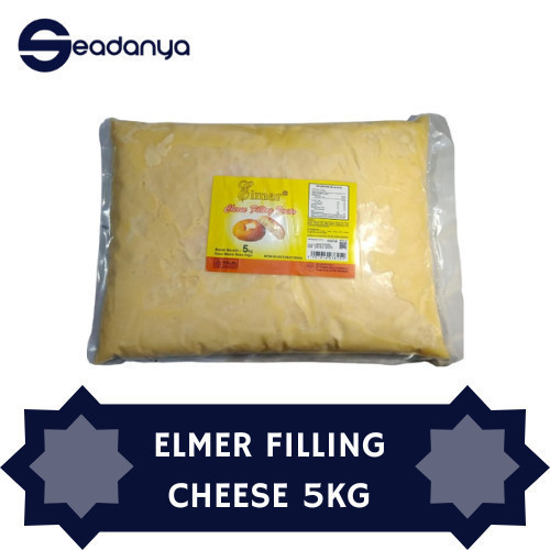 Elmer Filling Cheese Pasta 5kg Isian Roti Kue rasa Keju  -Halal MUI BPOM