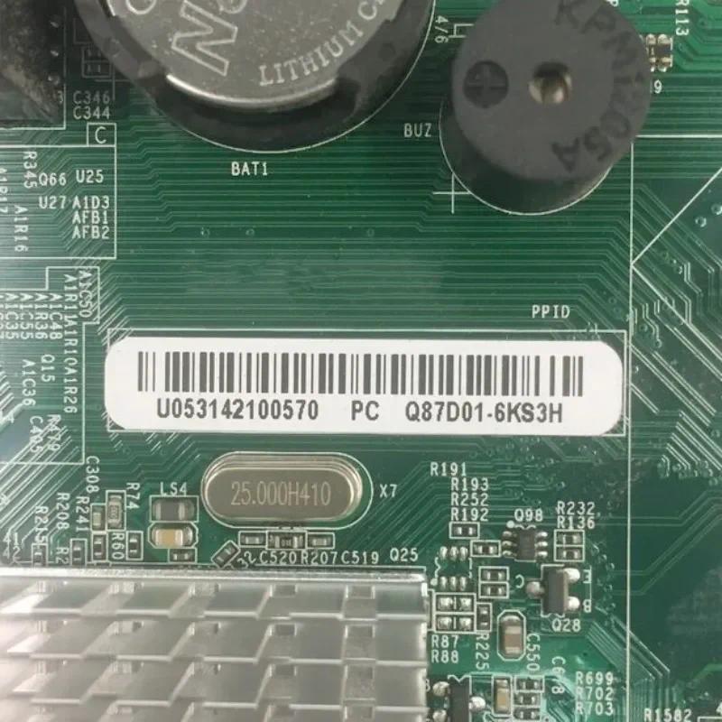 Q87D01-6KS3H For Acer Veriton VX6630G Motherboard DBVGNC1001 LGA1150 DDR3  Mainboard 100% Tested Fas