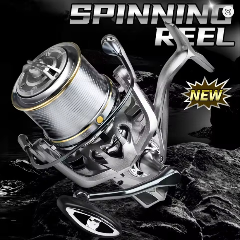 Okuma full metal long casting reel; 8000-14000 large fishing reel