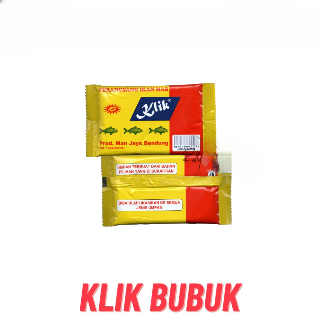 Umpan Pancing - Klik Perangsang Ikan Mas Bubuk