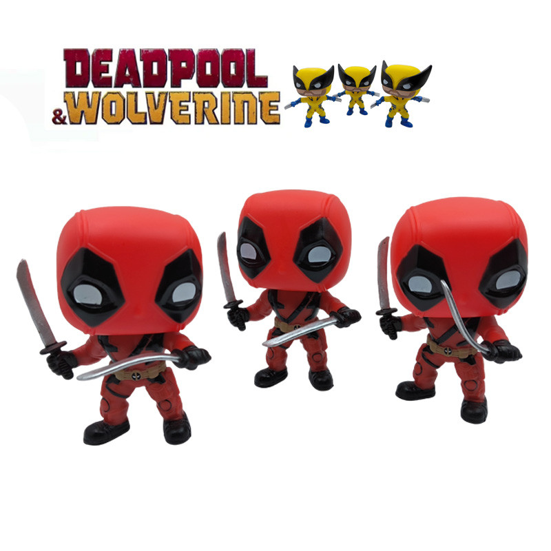 Deadpool Action Figure Deadpool Wolverine Action Figure Deadpool 3 Action Figure Marvel Movie Charac