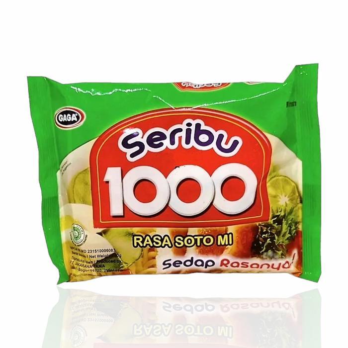 1 DUS Mie GAGA 1000 Mi Seribu Gaga 1 DUS - MIX-RASA