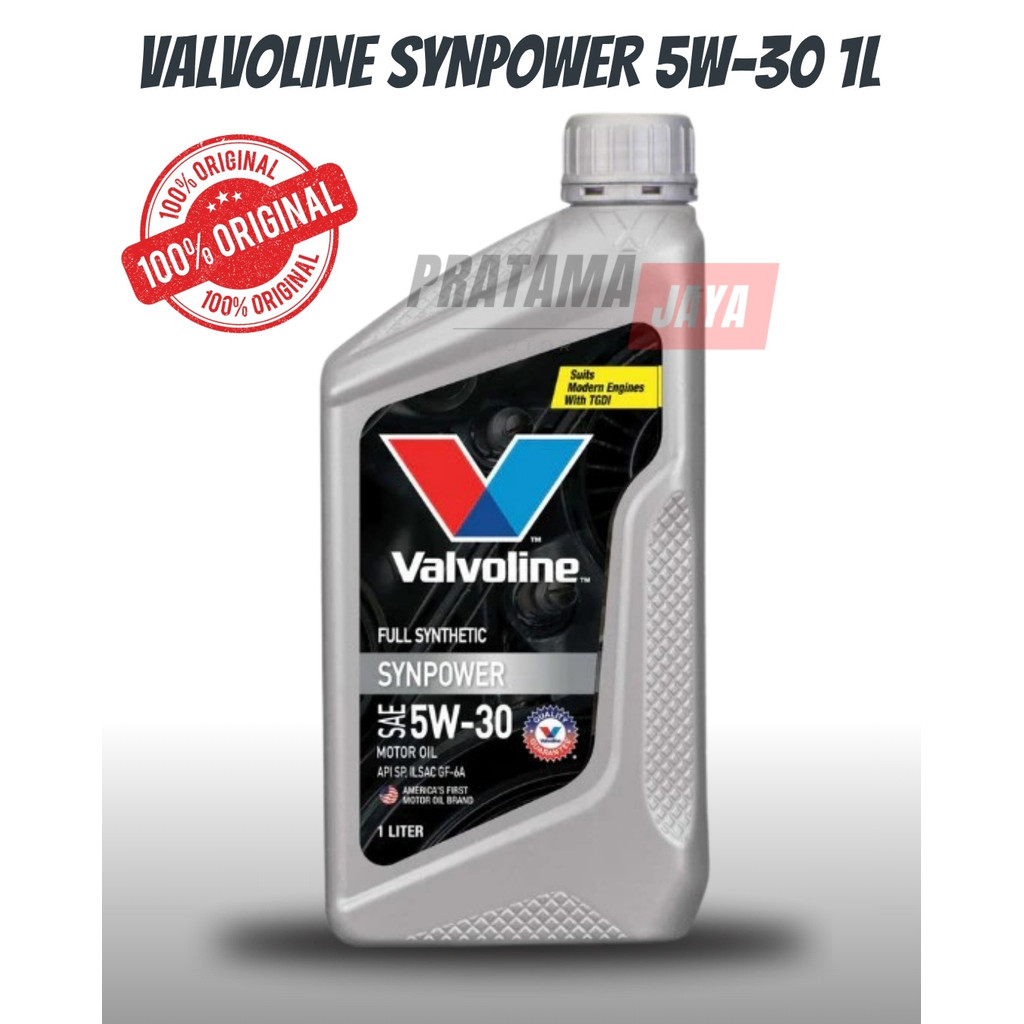 OLI VALVOLINE SYNPOWER 5W30 FULL SYNTHETIC 1L ORIGINAL