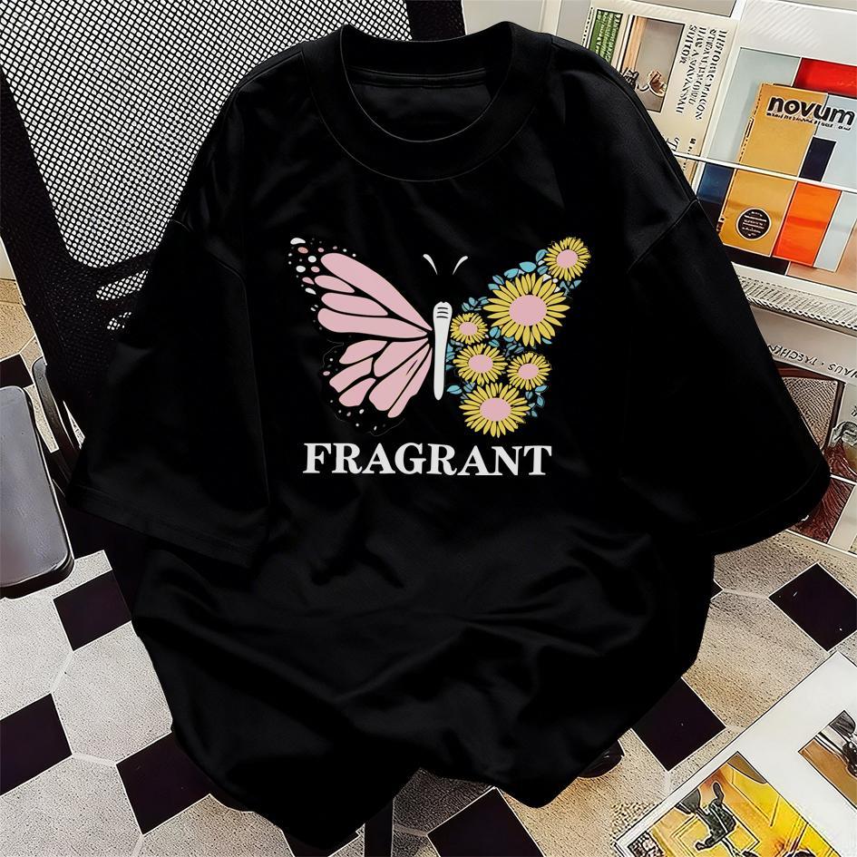 Butterfly Distro Graphic Kaos Cotton Combed Original