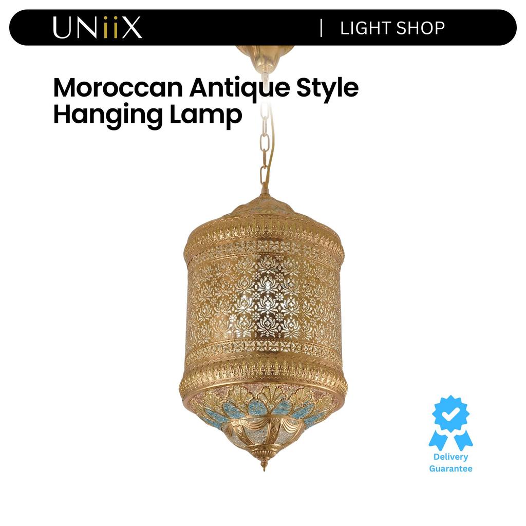 UNiiX - LG1901 | Lampu Gantung Maroko Lampu Gantung Teras Model Maroko Lampu Gantung Meja Makan Mode