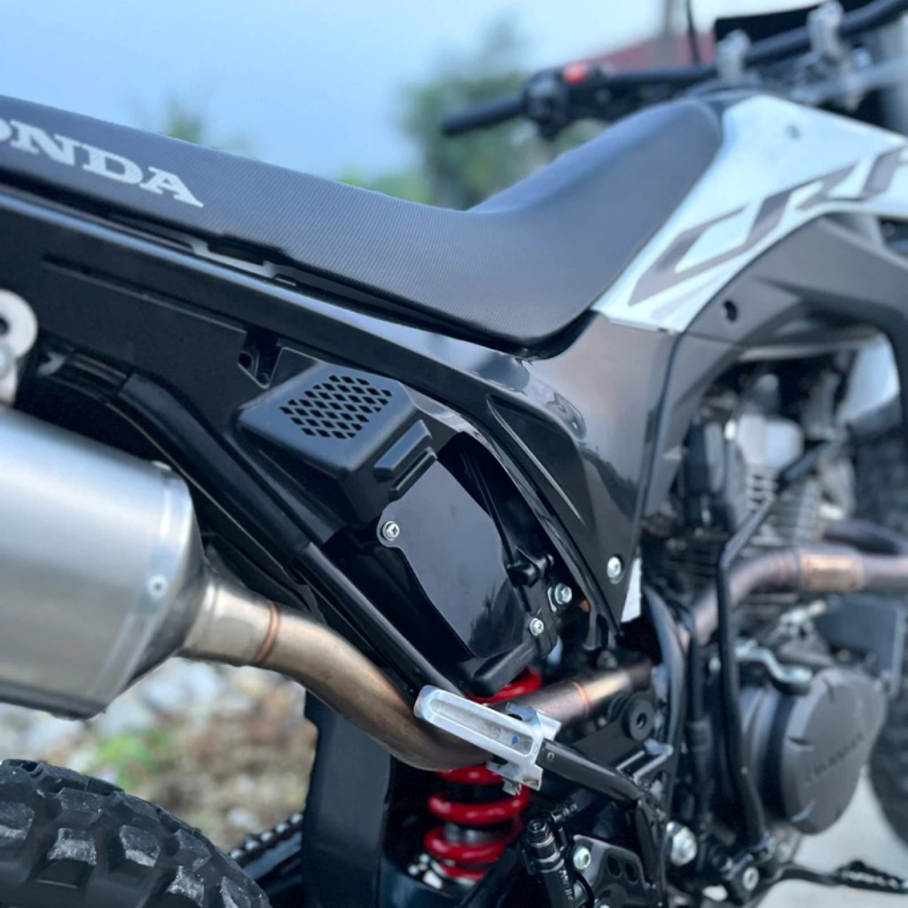 Mika Akrilik CRF 150L Pelindung Shock/mudflap dan Tutup/cover Filter CRF