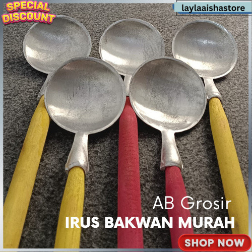 NEW Spatula Ote Ote Bahan Alumunium Cor anti Lengket Dan Tebal Sutil Ote Ote Weci Cetakan Bakwan mur