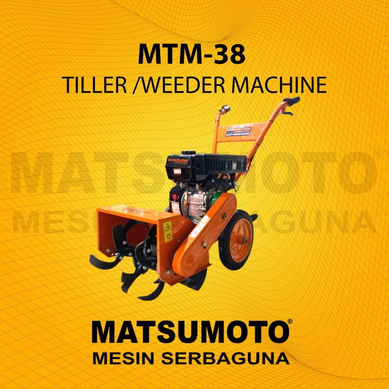 MATSUMOTO WEEDER MACHINE MTM-38 4WD (GARANSI RESMI)