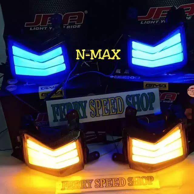 LAMPU SEIN JPA NMAX LAMPU SEIN LED NMAX SEIN JPA NMAX SEN JPA NMAX 155 - Biru