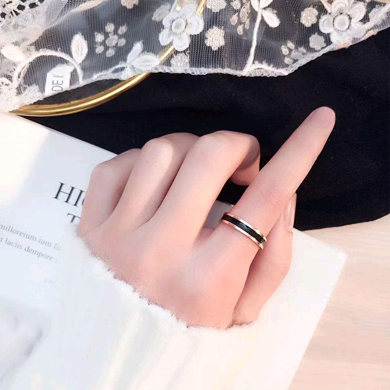 Cincin Titanium wanita new edition keramik anti karat selamanya/cincin titanium untuk perempuan best