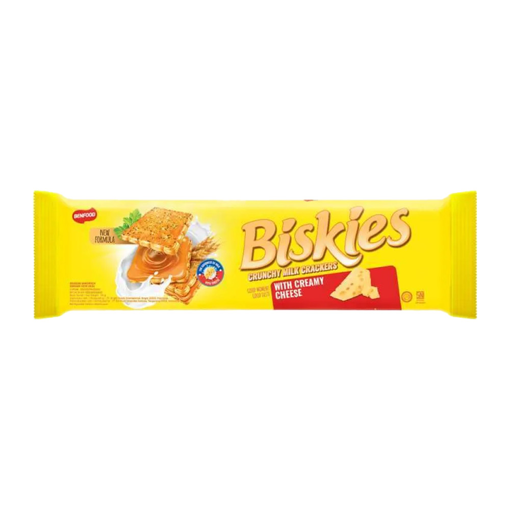 BISKIES SANDWICH CRACKERS CHEESE 96GR