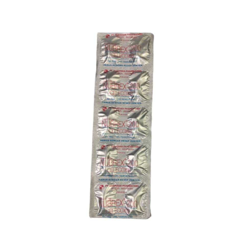 NUBREX 200 200 MG 1 STRIP @ 10 KAPSUL