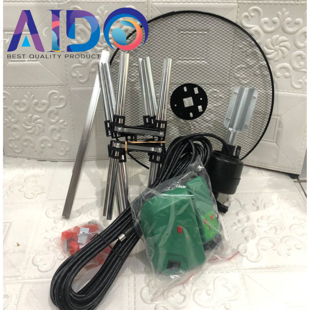 JAMIN MURAH Antena Parabola Tv Mini Outdoor / Antena tv remote + booster Antena TV Digital Remot out