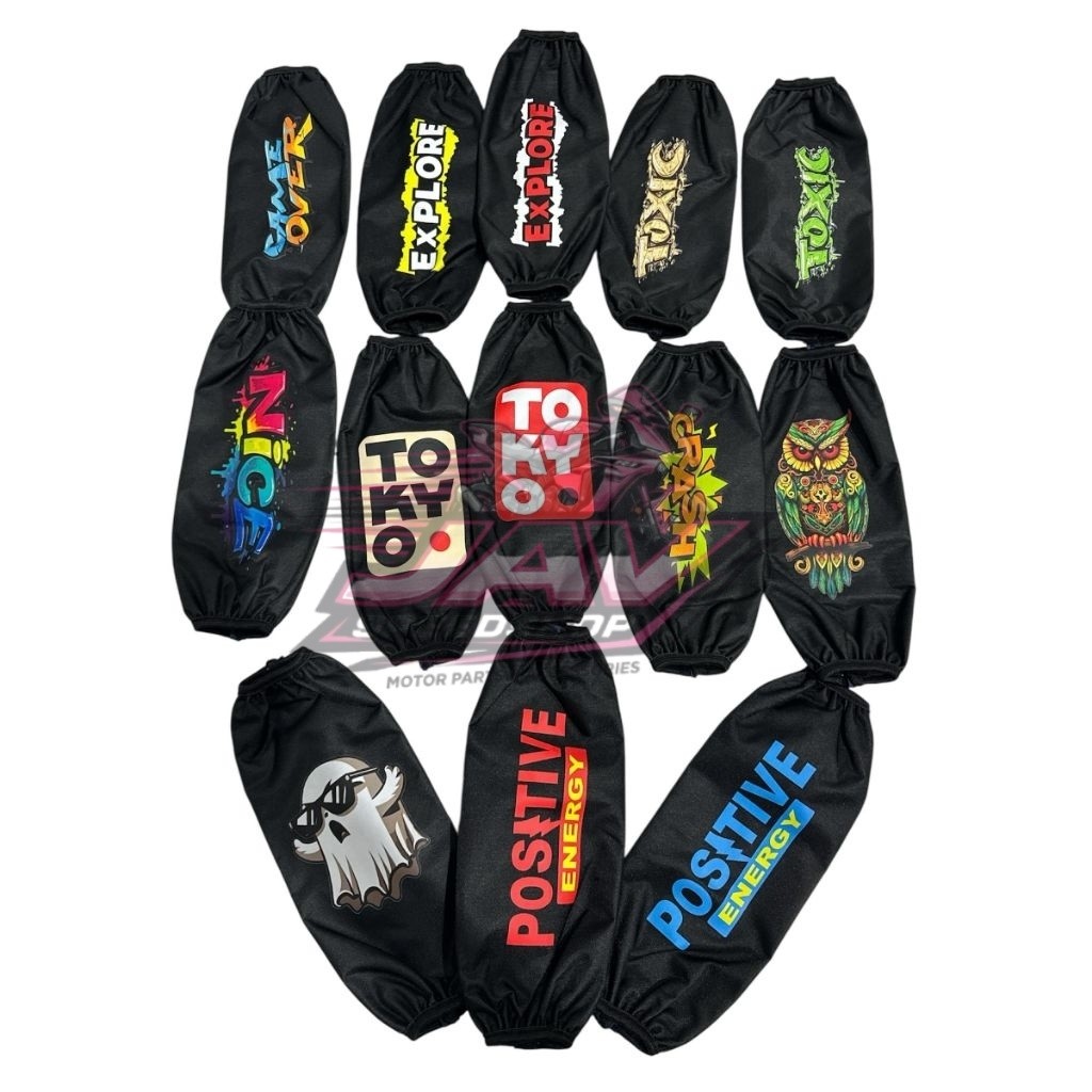 sarung shok cover shok pelindung shok belakang matik mio beat scoopy vario aerox nmax dll (JAV)