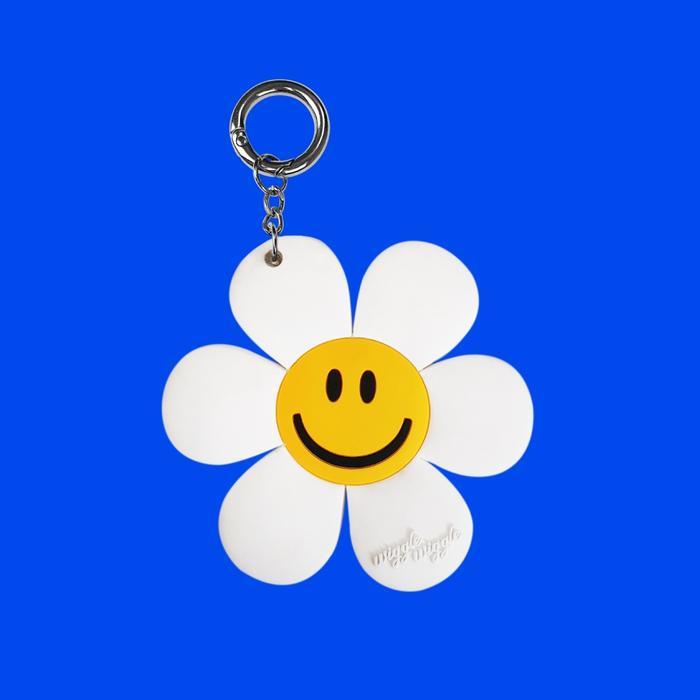 Accesories Promo~[BEST] Wiggle Wiggle Soft Keyring - Smile We Love Gantungan Kunci Korea - Big Soft 