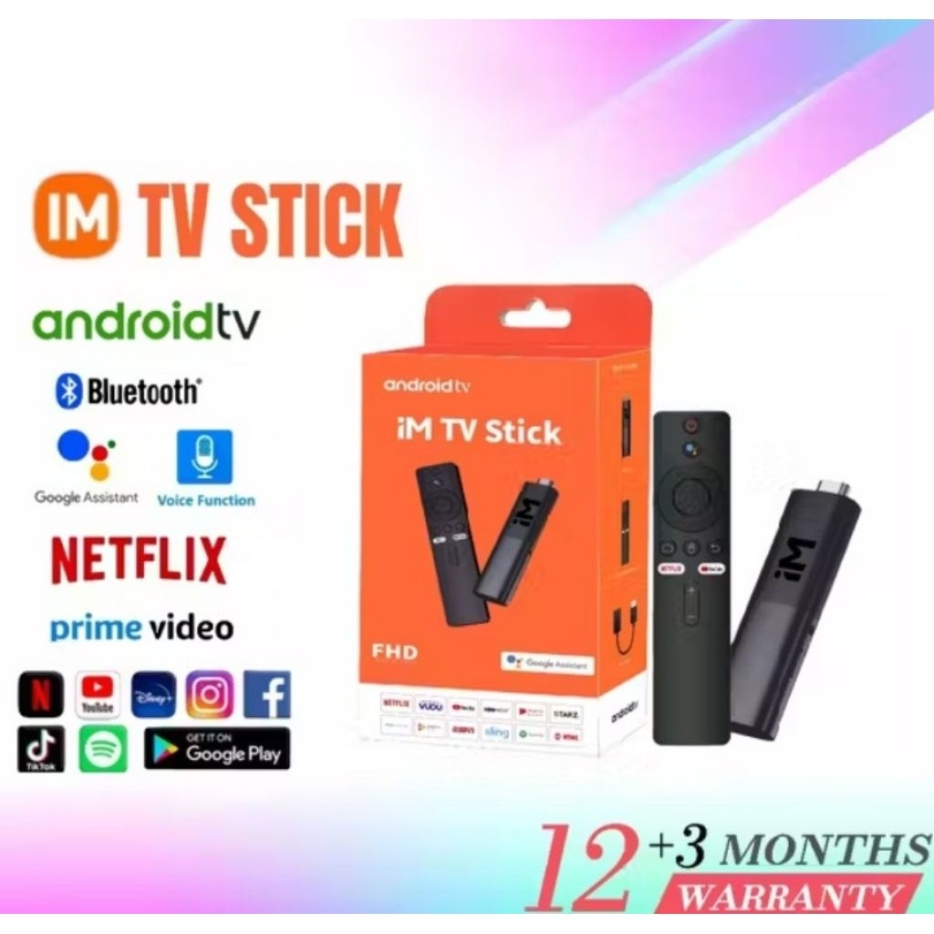 TERBARU NEW Tv Box Android Stick/STB Android fleco UHD 4K Original