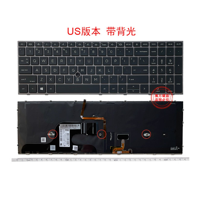 US Backlit keyboard for HP ZBOOK Fury 15 G7 15 G8