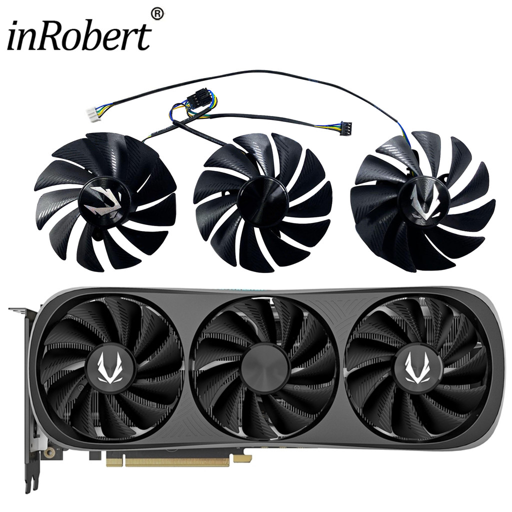 For ZOTAC Gaming GeForce RTX 4070 4070S 4070Ti 4070TiS 4080 Trinity Graphics Card Cooling Reacement 