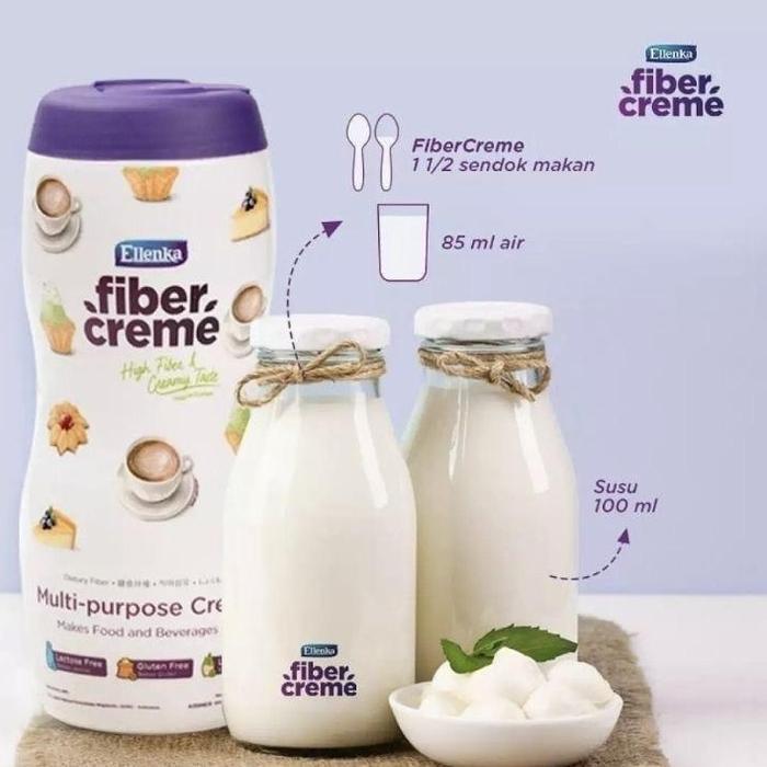 FIBER CREME - 168gr - Creamer Krimer Pengganti Santan / Susu